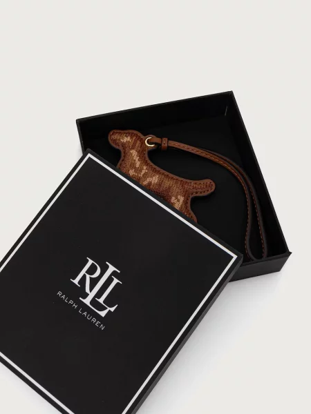 Zawieszka Lauren Ralph Lauren brązowa