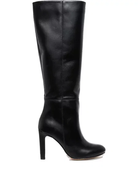 Botine Ginissima din piele negru