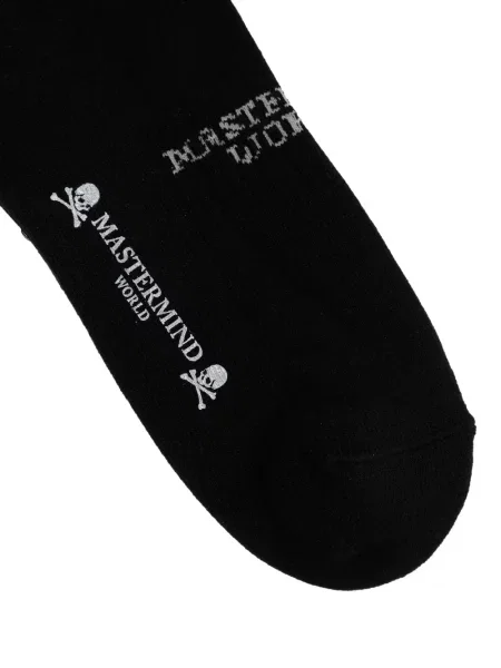Șosete Mastermind World cu imagine negru