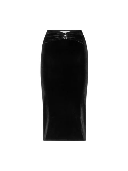 Spódnica midi Philipp Plein czarna