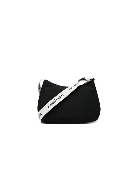 Kabelka Tommy Jeans Tjw Ess Daily Shoulder Bag Čierna biela