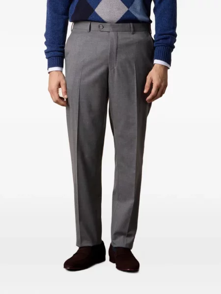 Kelnės Brooks Brothers be kulniuko ruoželis pilka