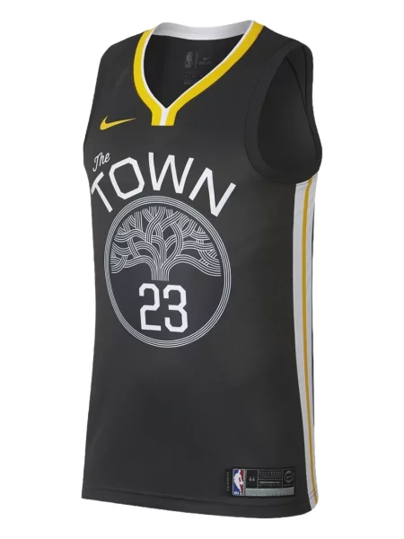 Bikerské tričko Nike s potiskem bez rukávů modré