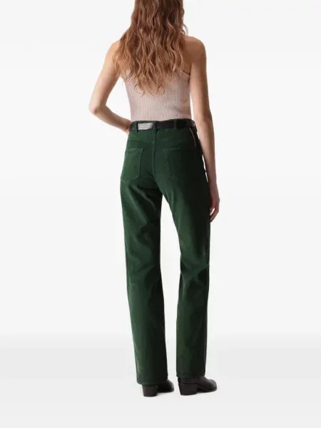 Pantaloni Fortela de catifea cord negru