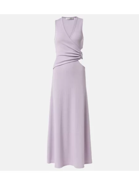 Rochie maxi Christopher Esber de costum violet