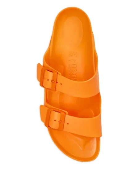 Sandale Birkenstock cu cataramă portocaliu
