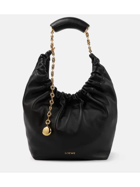 Geanta de piele Loewe din piele negru