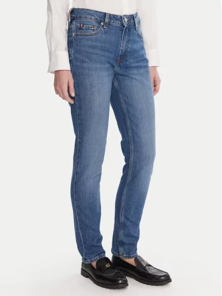Tommy Hilfiger Jeans hlače modra