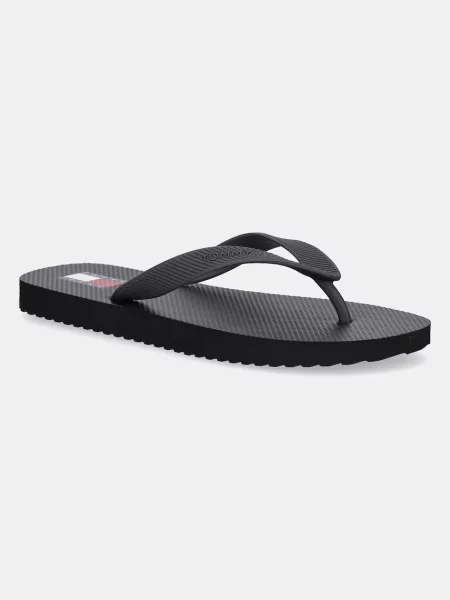 Žabky Tommy Jeans BEACH SANDAL černá