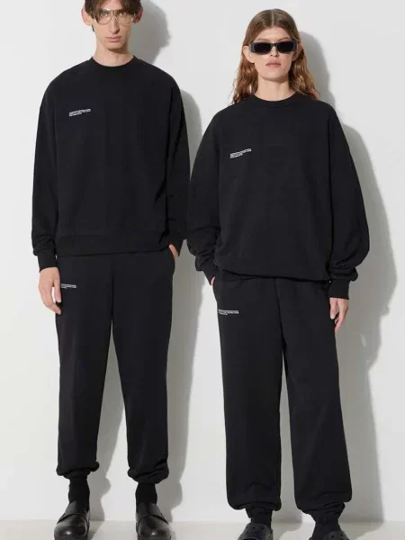 Pangaia bluza z nadrukiem czarny