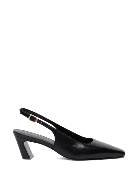 Pantofi cu toc Stuart Weitzman slingback negru