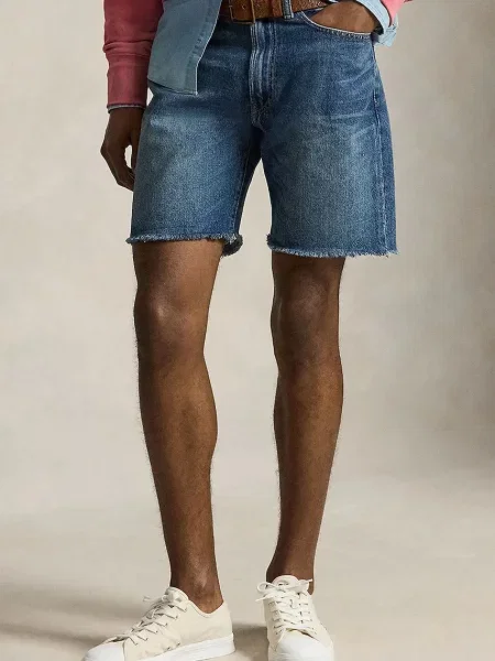 Traper kratke hlače Polo Ralph Lauren plava