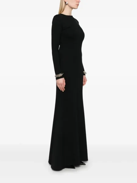 Rochie maxi Atu Body Couture din jerseu negru