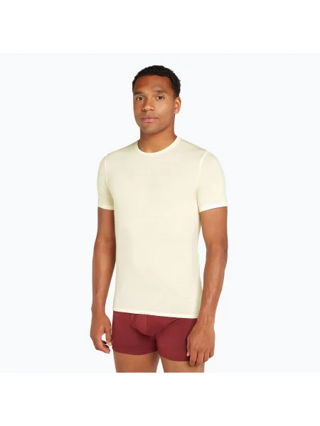 Férfi Icebreaker Anatomica Crewe Crewe festetlen trekking póló. Méret: XL fehér