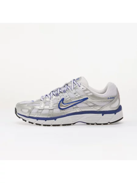 Trampki Nike White/ Metallic Silver-Old Royal-Black EUR białe