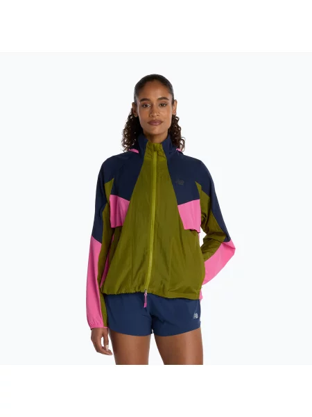 Geacă de alergare pentru femei New Balance RC sea moss