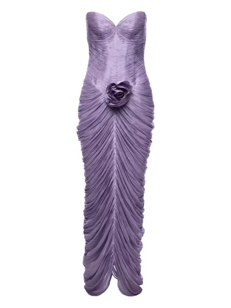 Rochie maxi Ana Radu de costum violet