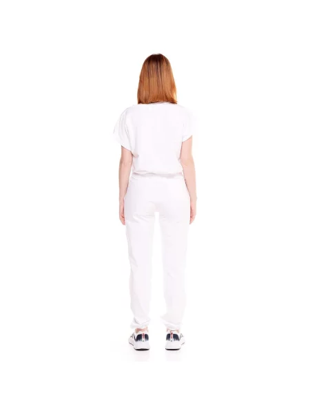 Pantaloni sport Leone 1947 alb