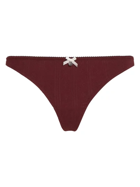 Karl Lagerfeld Tanga Autograph bordeaux roșu
