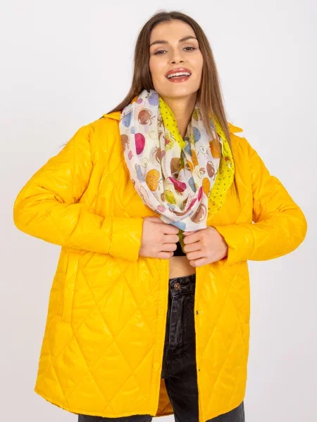 Fular Fashionhunters cu imagine alb