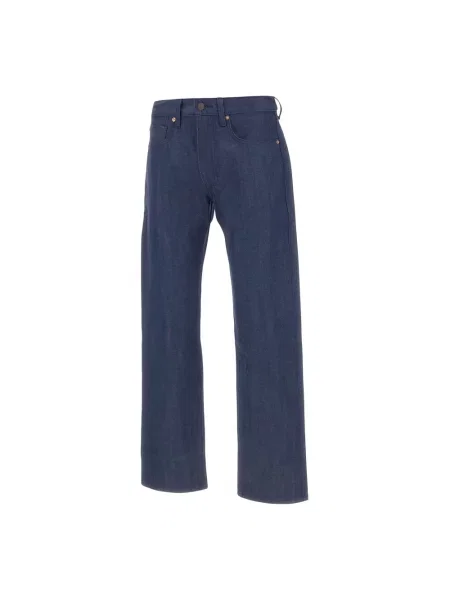 Szerokie jeansy Levi's niebieskie