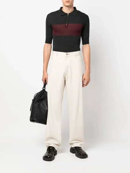 Polo marškinėliai Maison Margiela pilka