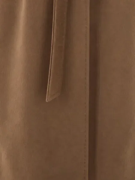 Palton Max Mara de lână plic maro