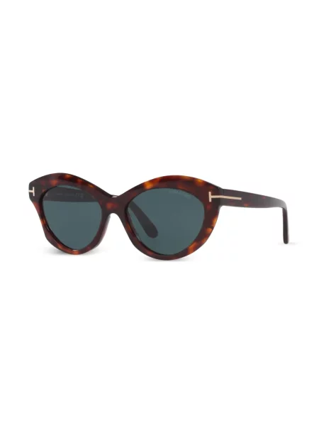 Saulės akiniai Tom Ford Eyewear ruda