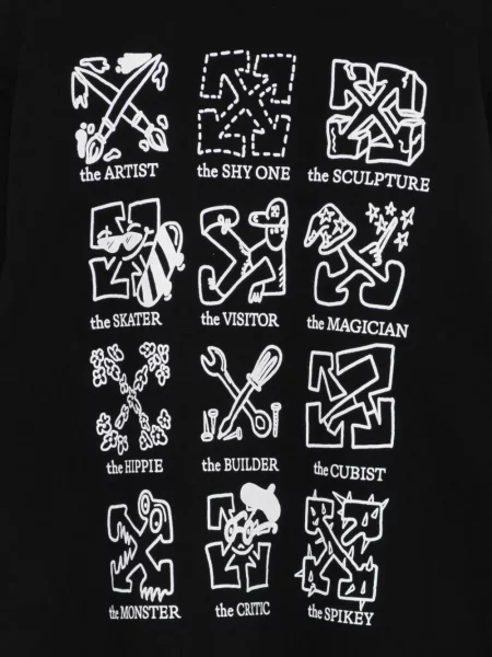 Dětské svetr Off-white bílý