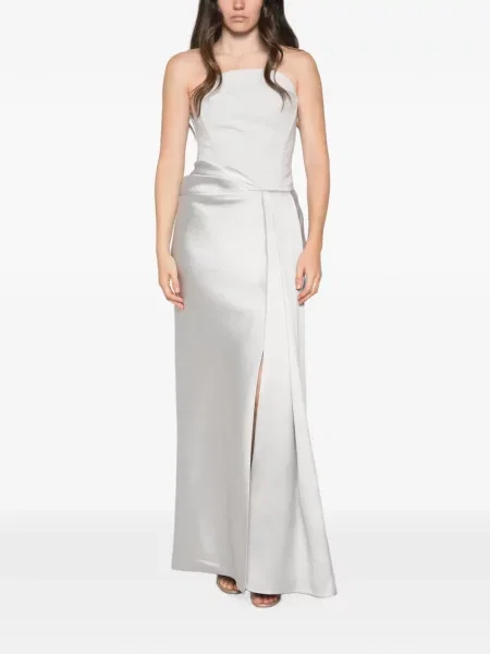 Rochie maxi Solace London drapată fără bretele