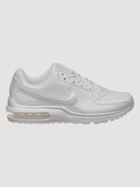 Кожаные кроссовки Nike Air Max белые