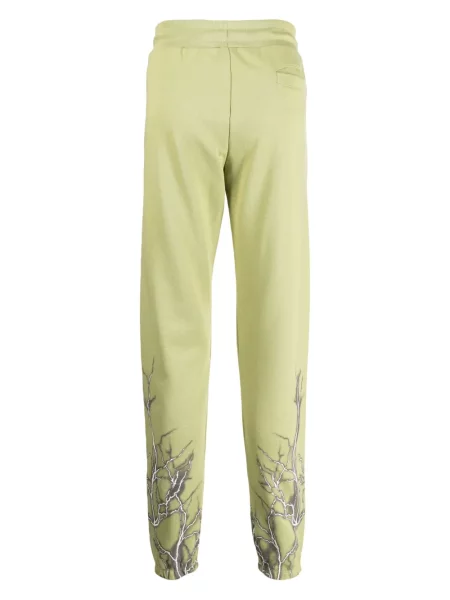 Pantaloni Phobia cu imagine verde