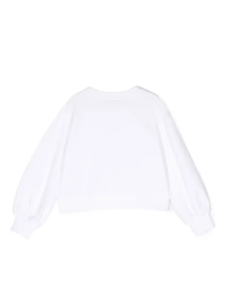 Bluza dziecięca Moschino biała