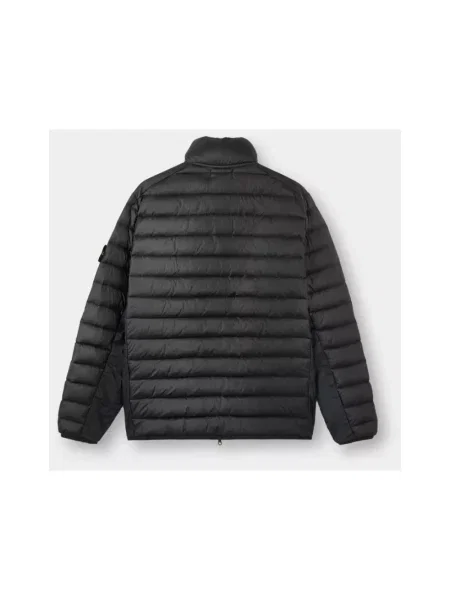 Parka Stone Island z kamieniami czarna