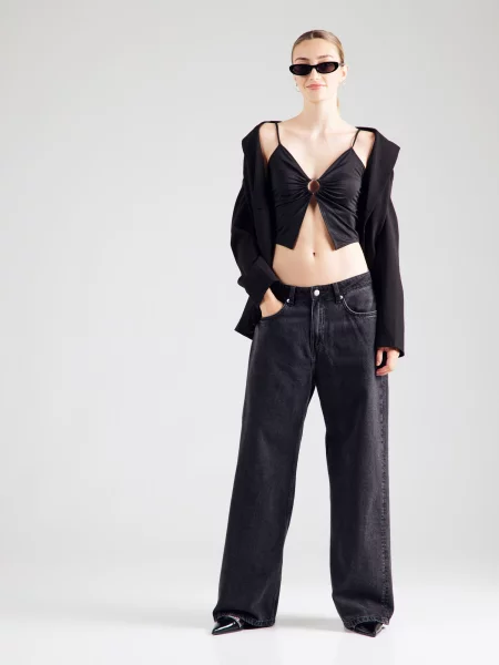 WEEKDAY Jeans Missy denim negru