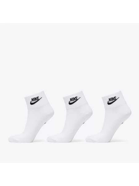 Ponožky Nike Everyday Essential Ankle Socks White/ Black M bílé