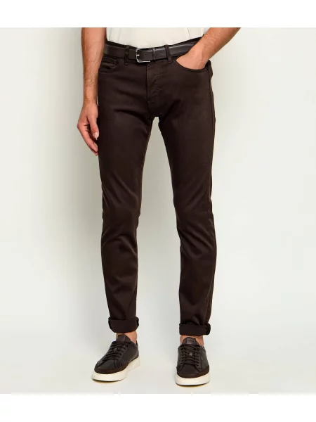 BOSS BLACK Pantaloni chino negru