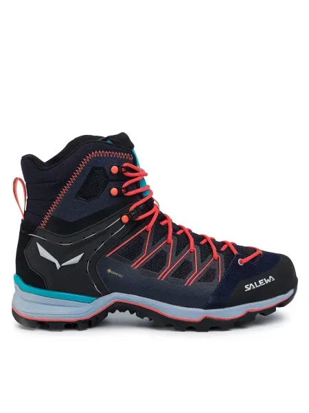 Trekking čevlji Salewa Ws Mtn Trainer Lite Mid Gtx GORE-TEX Mornarsko modra