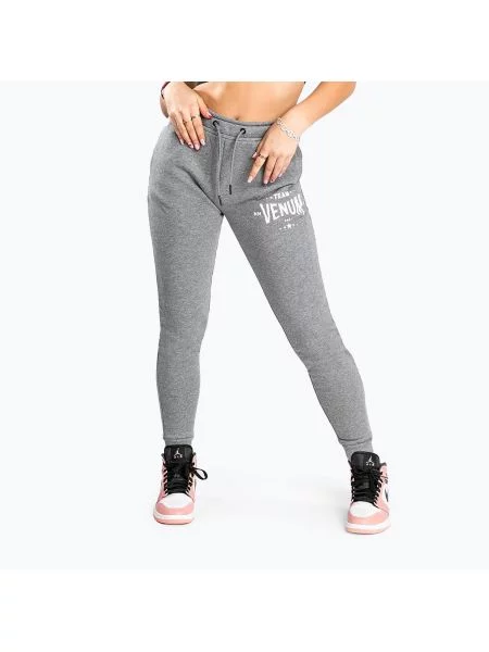 Spodnie Venum Team Jogger light heather grey szare