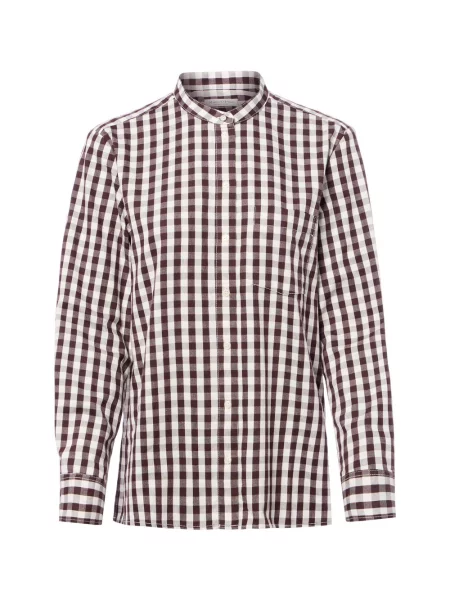 Marc O'Polo bluzka flanelowa Kobiety 34 brązowy