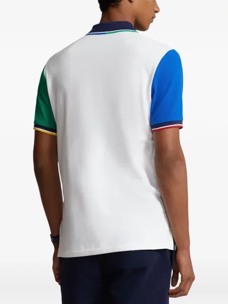 Boxeri Polo Ralph Lauren plisat cu broderie din piele gri