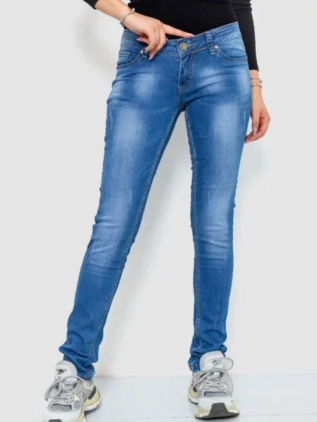 Завужені джинси Ager синій