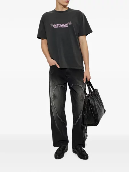 Tricou Carne Bollente cu imagine negru