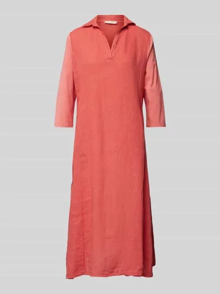 Sukienka midi z dekoltem w serek Heartkiss czerwona