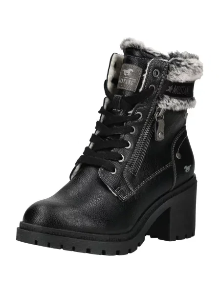 Boty Mustang Stiefelette černé