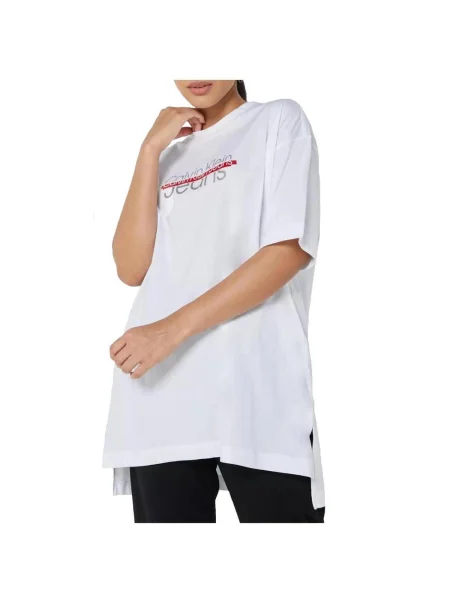 Tričko Calvin Klein Jeans biela