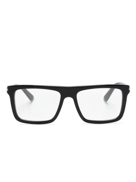 Ochelari de soare pătrați Gucci Eyewear cu autograf negru