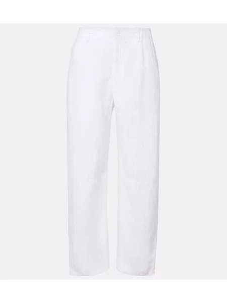 Pantaloni Velvet de in alb