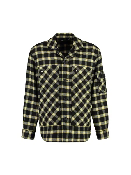 Kurtka Versace w kratkę czarna