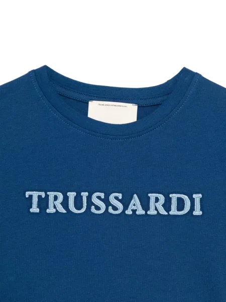 Koszulka dziecięca Trussardi niebieska